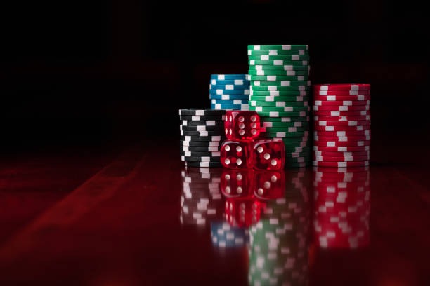 Dice game live dealer interface on cosmo4d login showing dice shaker and betting panel